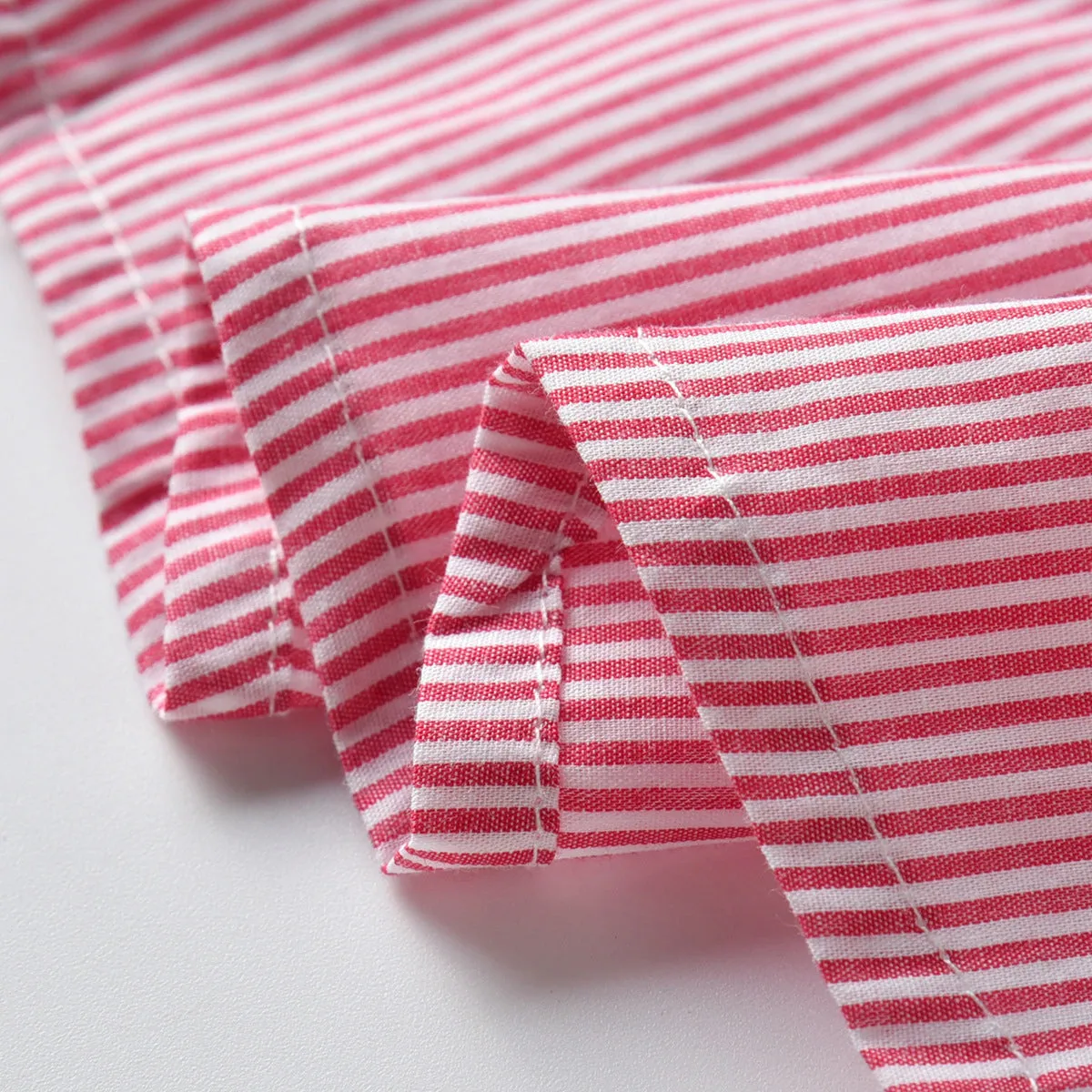 2 Pieces Set Baby Kid Boys Birthday Party Striped Bow Shirts And Solid Color Rompers Wholesale 211109215