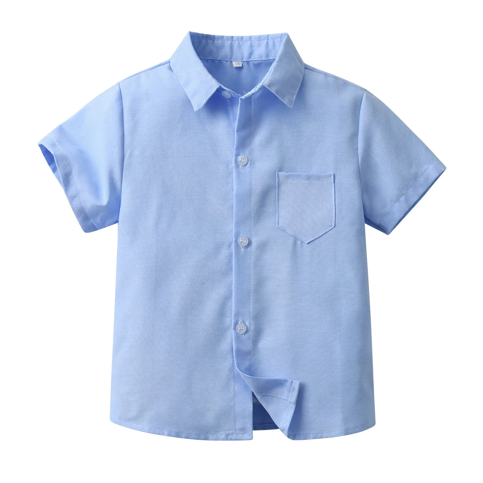 2 Pieces Set Baby Kid Boys Birthday Solid Color Bow Shirts And Checked Rompers Wholesale 230224131