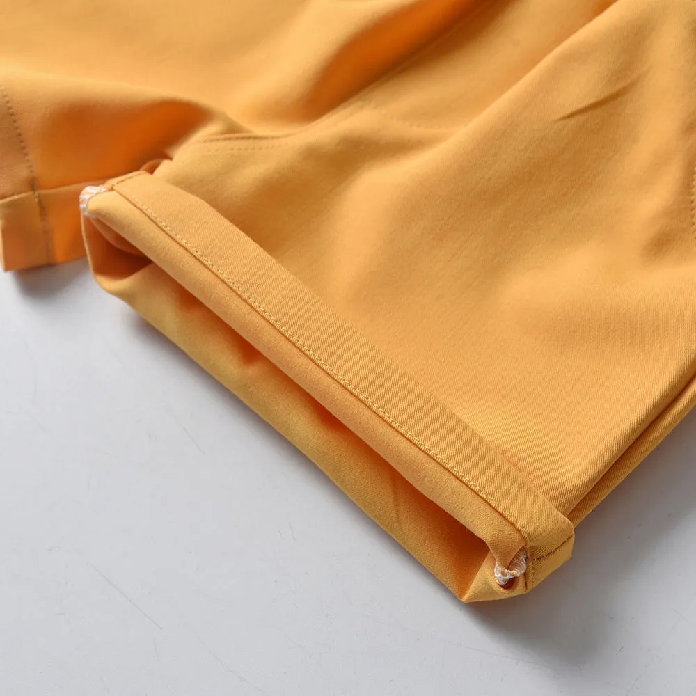 2 Pieces Set Baby Kid Boys Solid Color Bow Shirts And Shorts Wholesale 220407171
