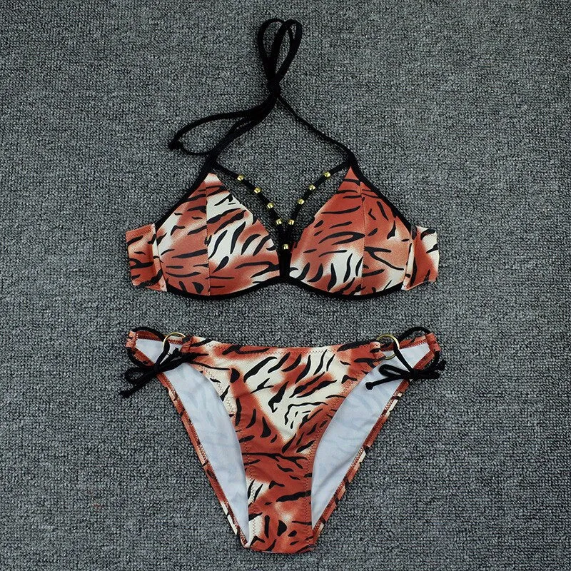 2021 Sommer Draht frei Marke Bademode Damen Bademode sexy einteilige Mikro-Bikini-Set Schwimmen Strand Beachwear  brasilianischen