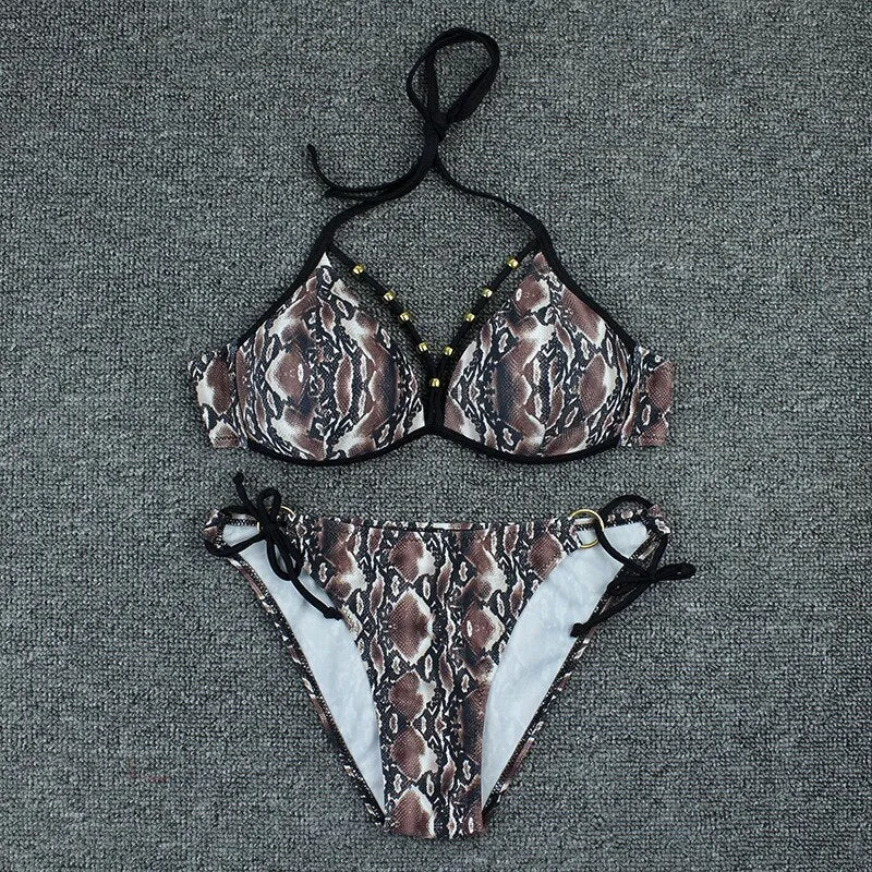 2021 Sommer Draht frei Marke Bademode Damen Bademode sexy einteilige Mikro-Bikini-Set Schwimmen Strand Beachwear  brasilianischen