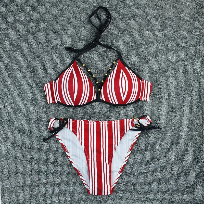 2021 Sommer Draht frei Marke Bademode Damen Bademode sexy einteilige Mikro-Bikini-Set Schwimmen Strand Beachwear  brasilianischen