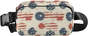 American Elements Fanny Pack Water Resistant, Women Men Waist Pack Sling Bag Purse for Travel Hiking