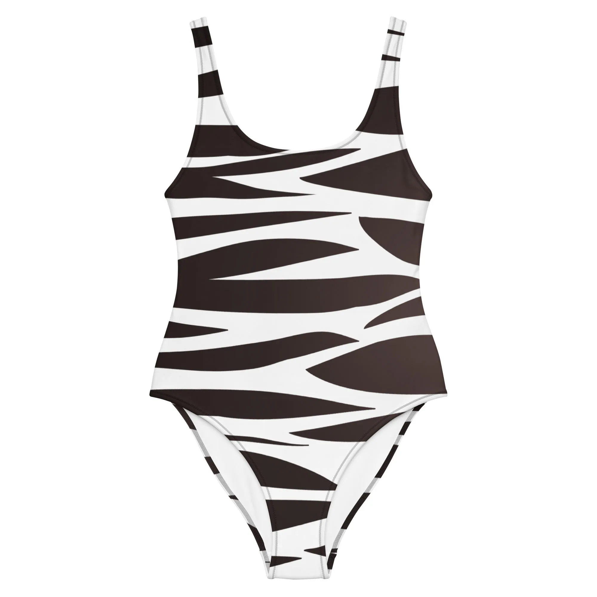 Animal print design women’s swimsuit, lioness-love