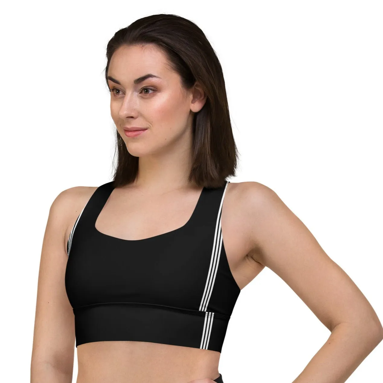 Athletic Longline Sports Bra Sportswear, lioness-love