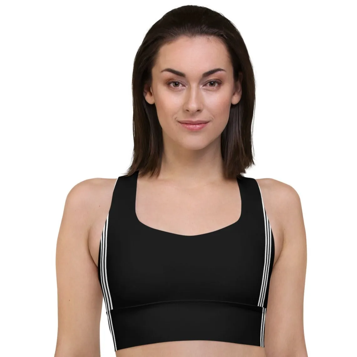 Athletic Longline Sports Bra Sportswear, lioness-love