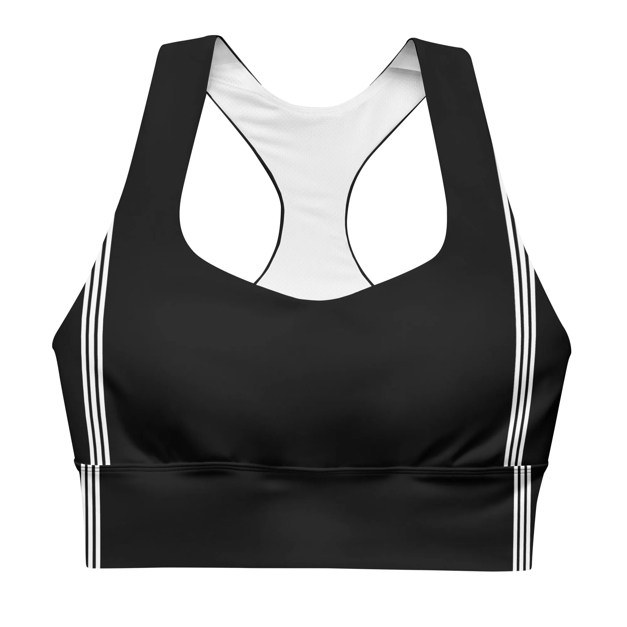 Athletic Longline Sports Bra Sportswear, lioness-love