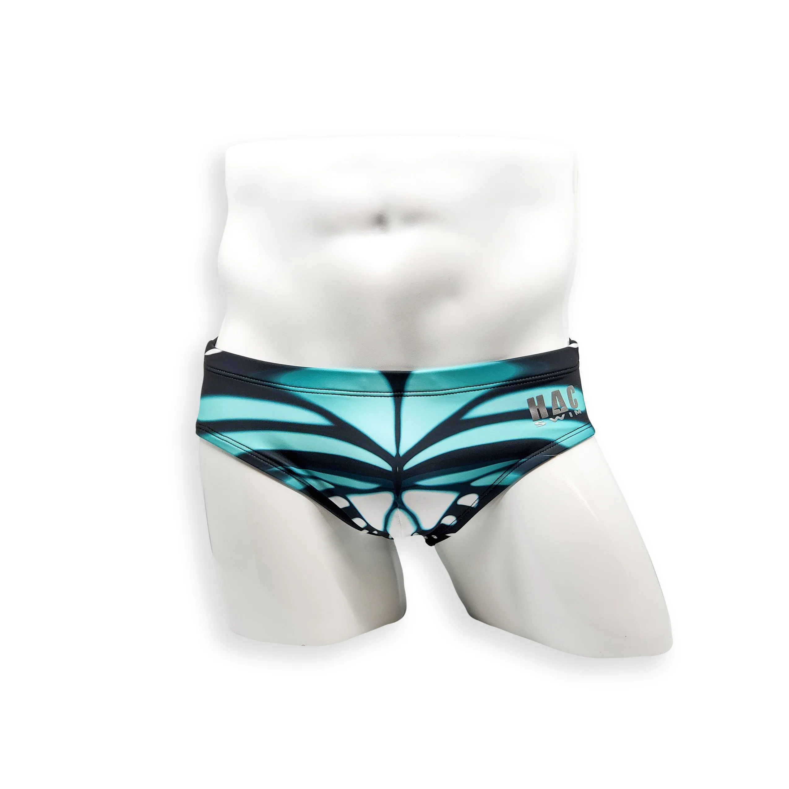 Basic Swim Brief - Blue Butterfly