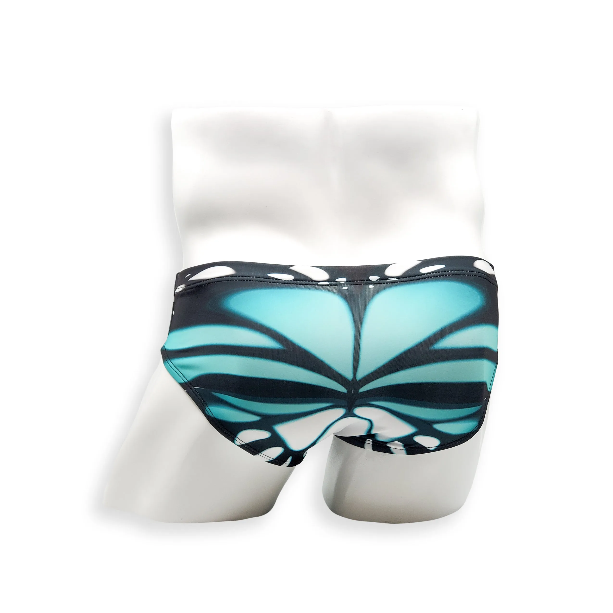Basic Swim Brief - Blue Butterfly