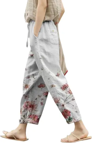 Beach Vacation and Summer Casual Drawstring Pants 2025 Beach Travel Vacation Outfits Leggings for Women Black