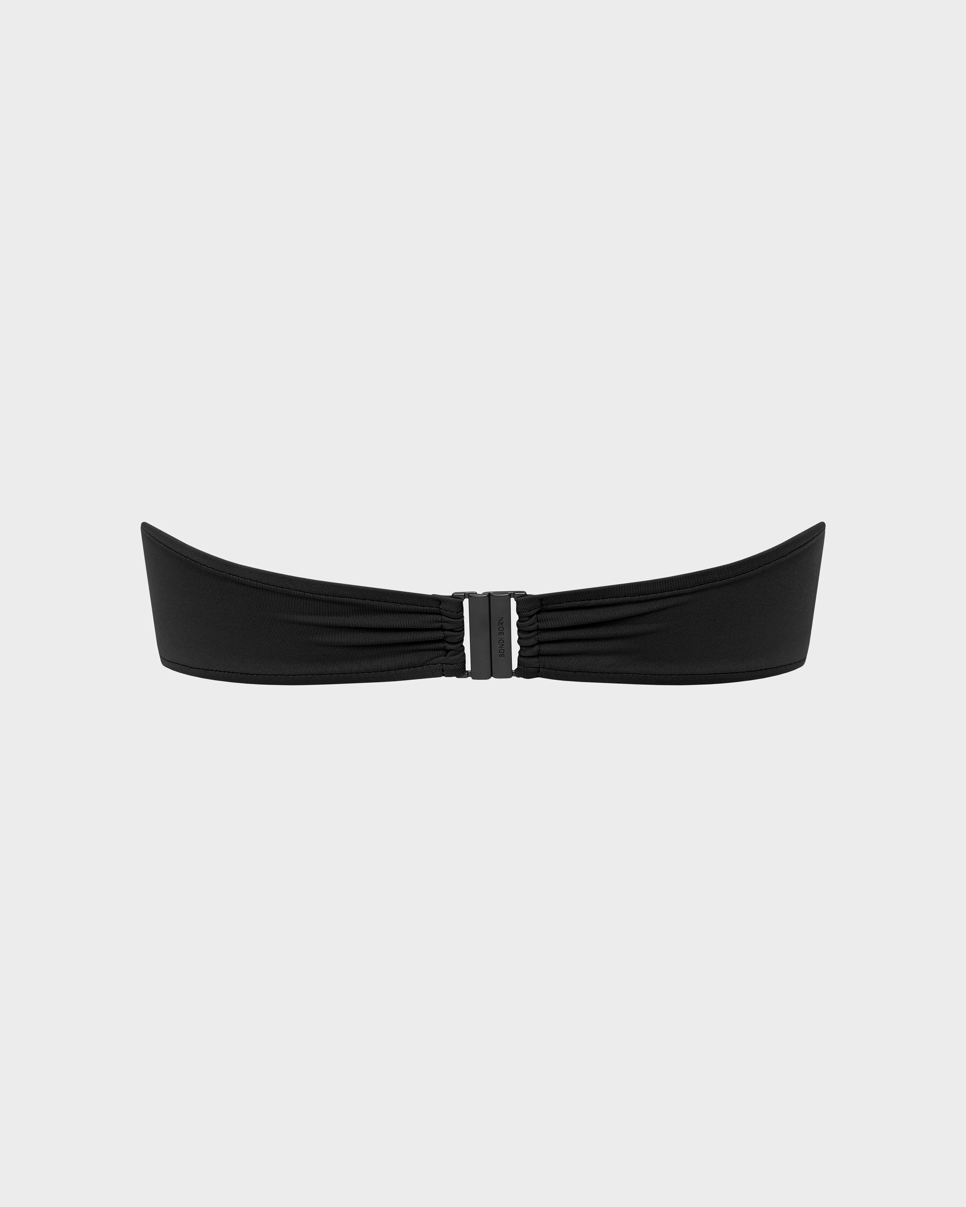 Bessie Bikini Top - Black (Singuleur)