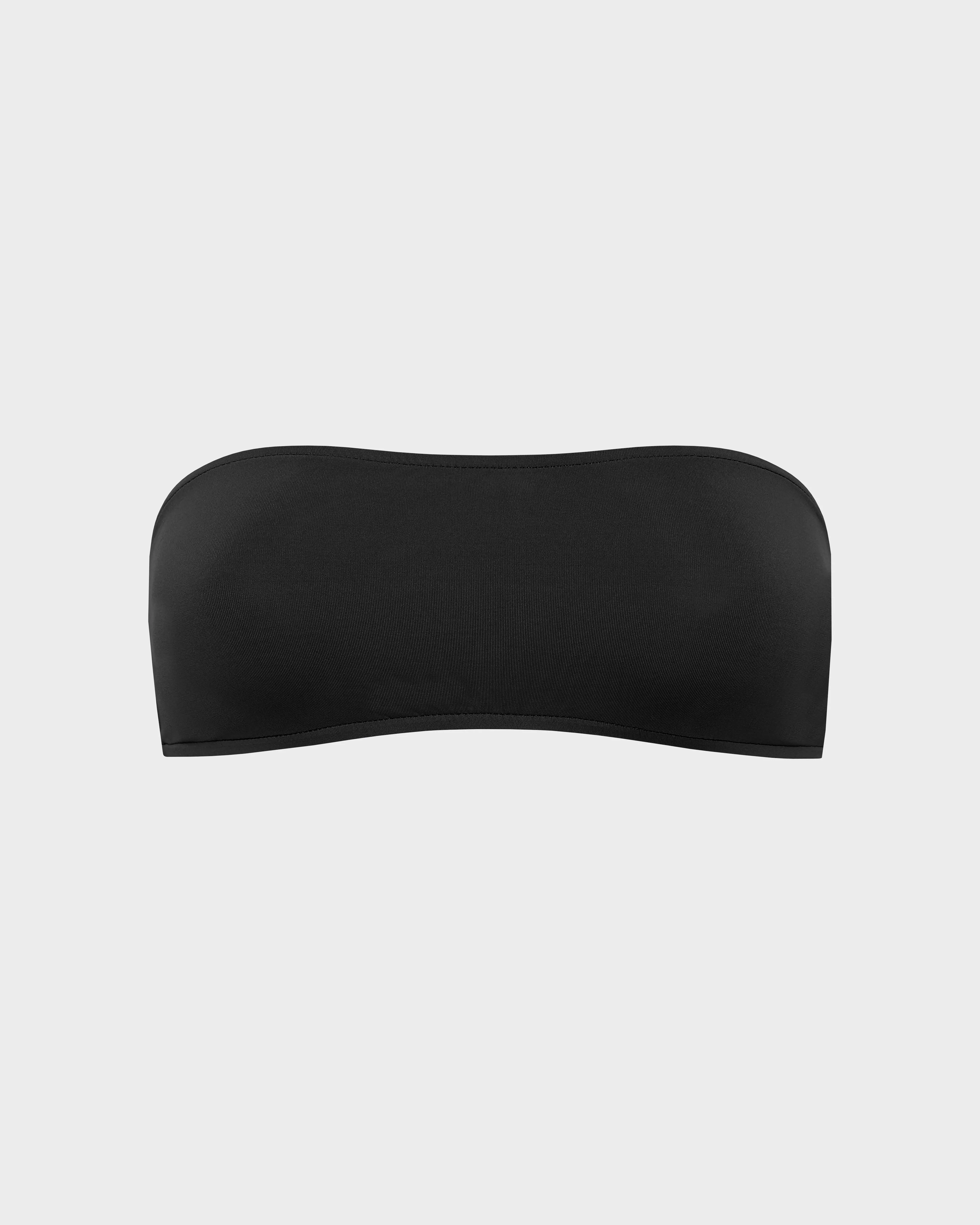 Bessie Bikini Top - Black (Singuleur)