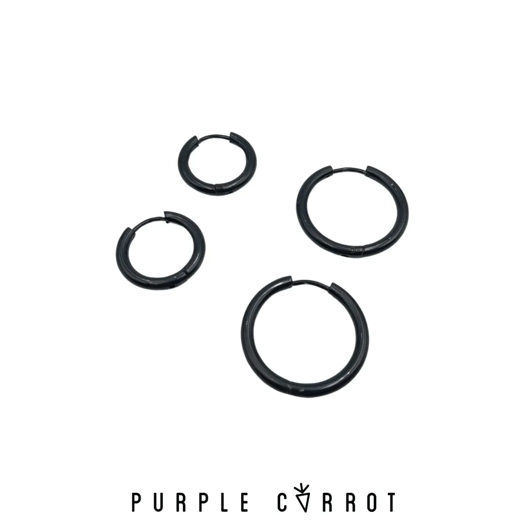 Black Hoops