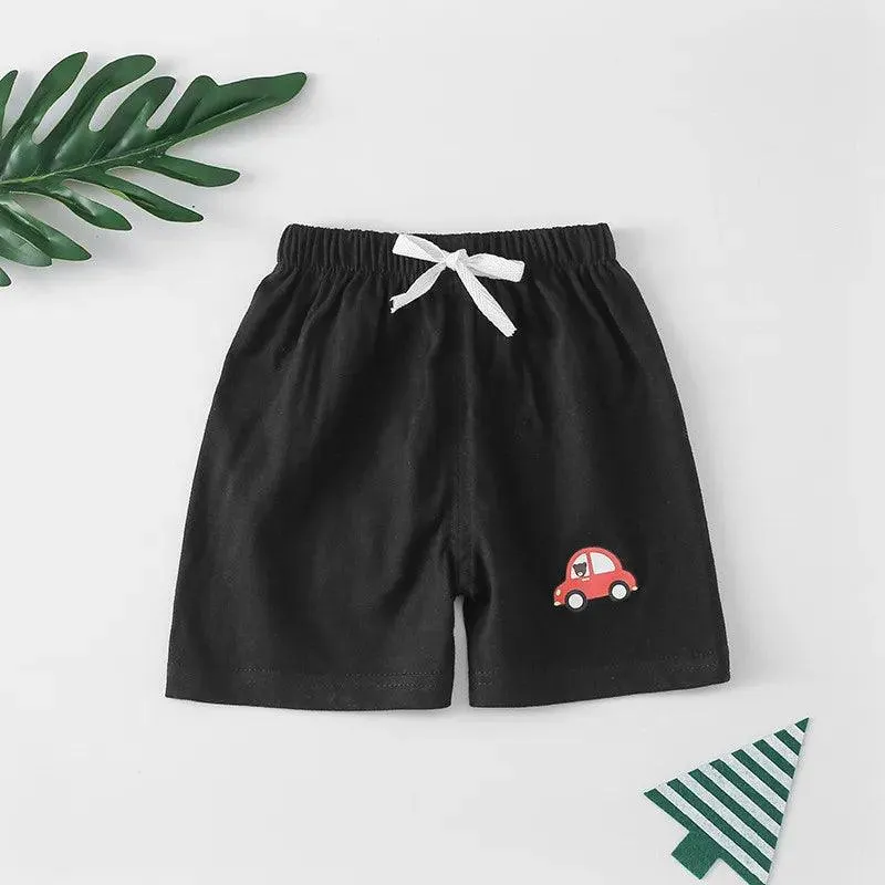 Black Newborn Baby Shorts for Boy Casual Solid Baby Kids Shorts Pants Boys Shorts Summer Shorts Thin Baby Boy Clothes