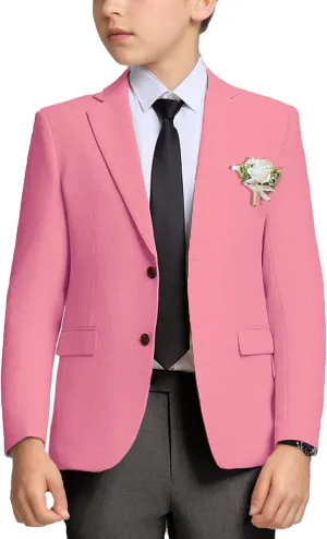 Bofan Boys Linen Blazer Suit Jackets for Boy Separate Kid Blazers Coats Summer Beach Prom Wedding Outfit