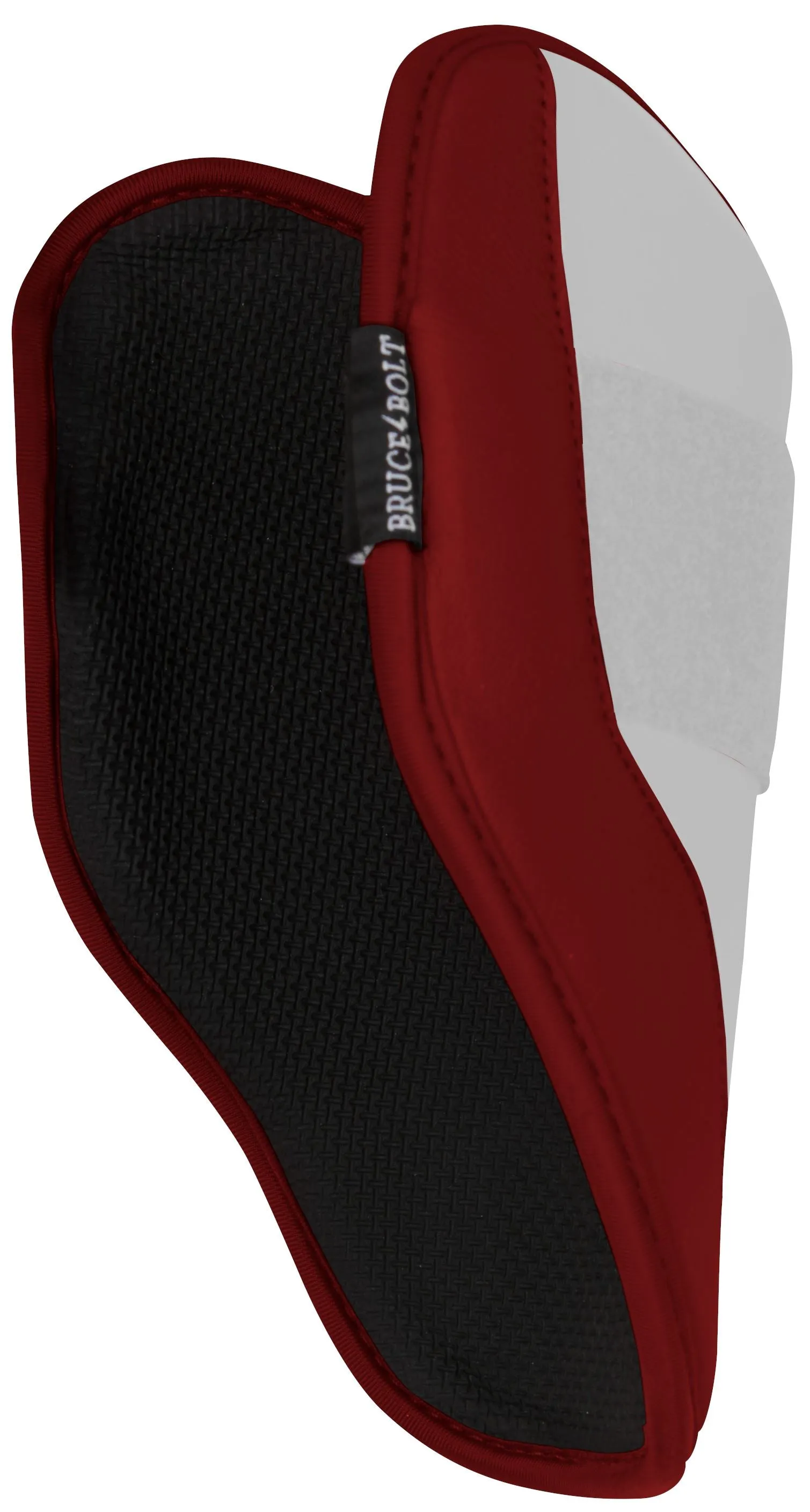 BRUCE BOLT Chrome Series Elbow Guard - MAROON