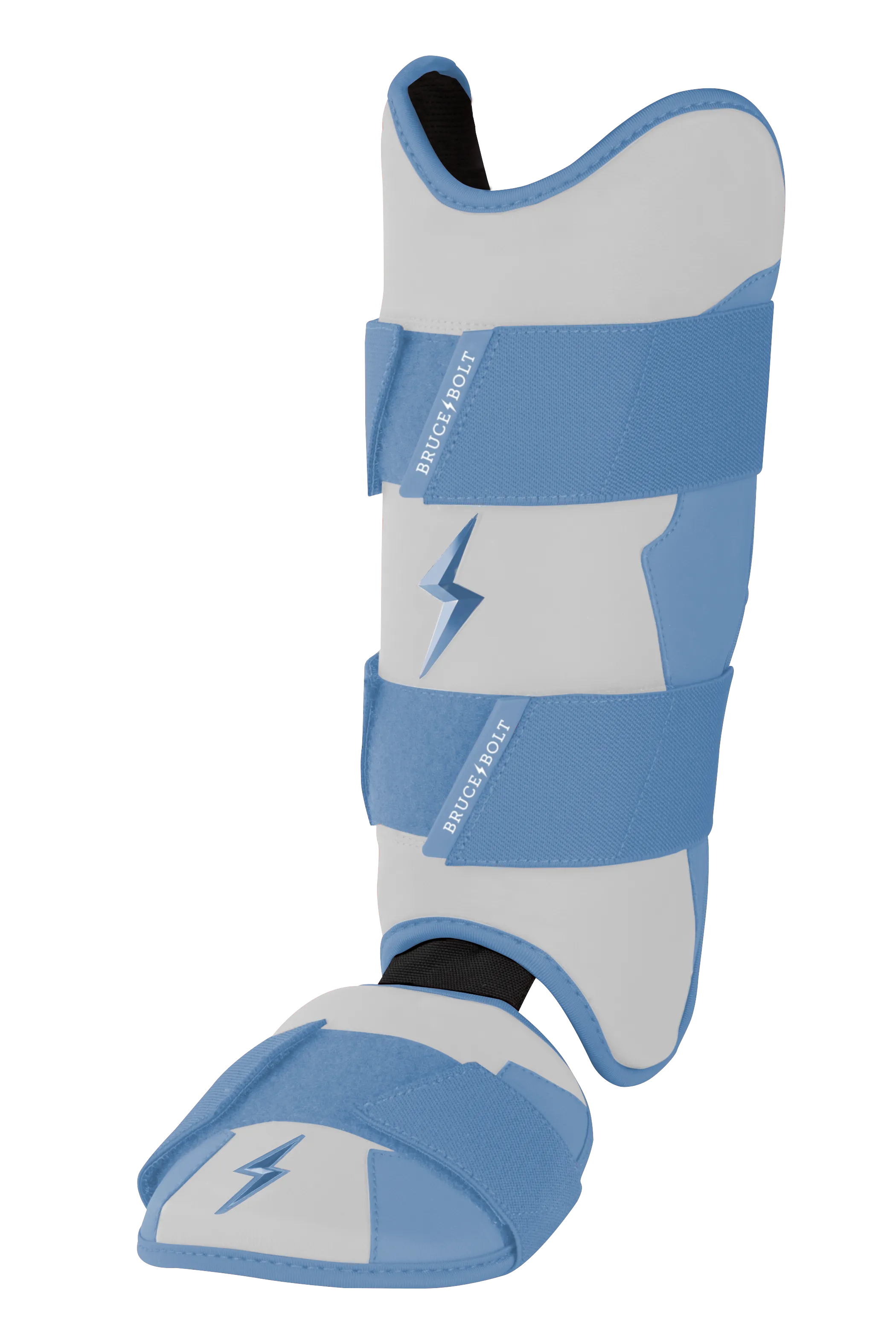 BRUCE BOLT Chrome Series Leg Guard - BABY BLUE