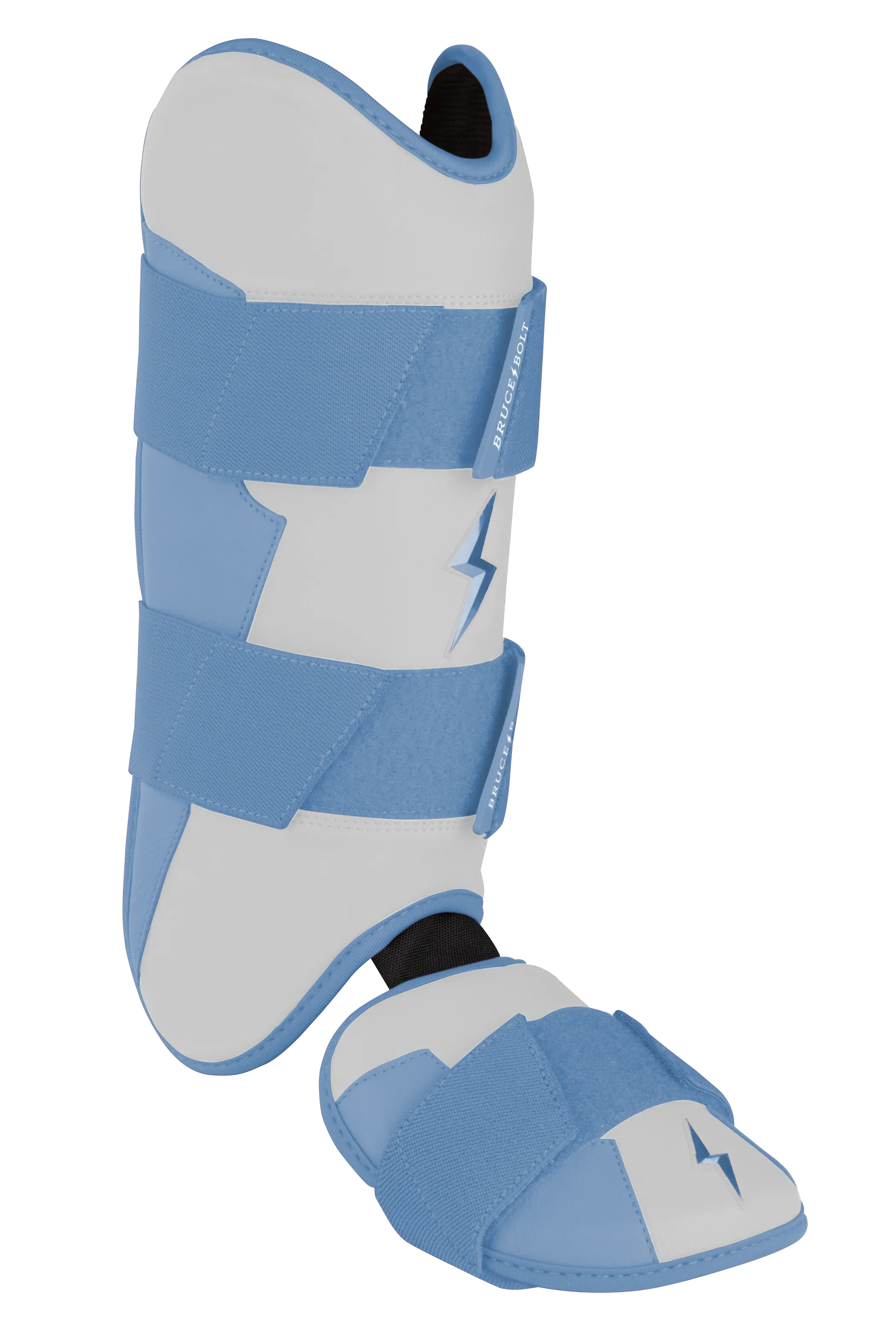 BRUCE BOLT Chrome Series Leg Guard - BABY BLUE