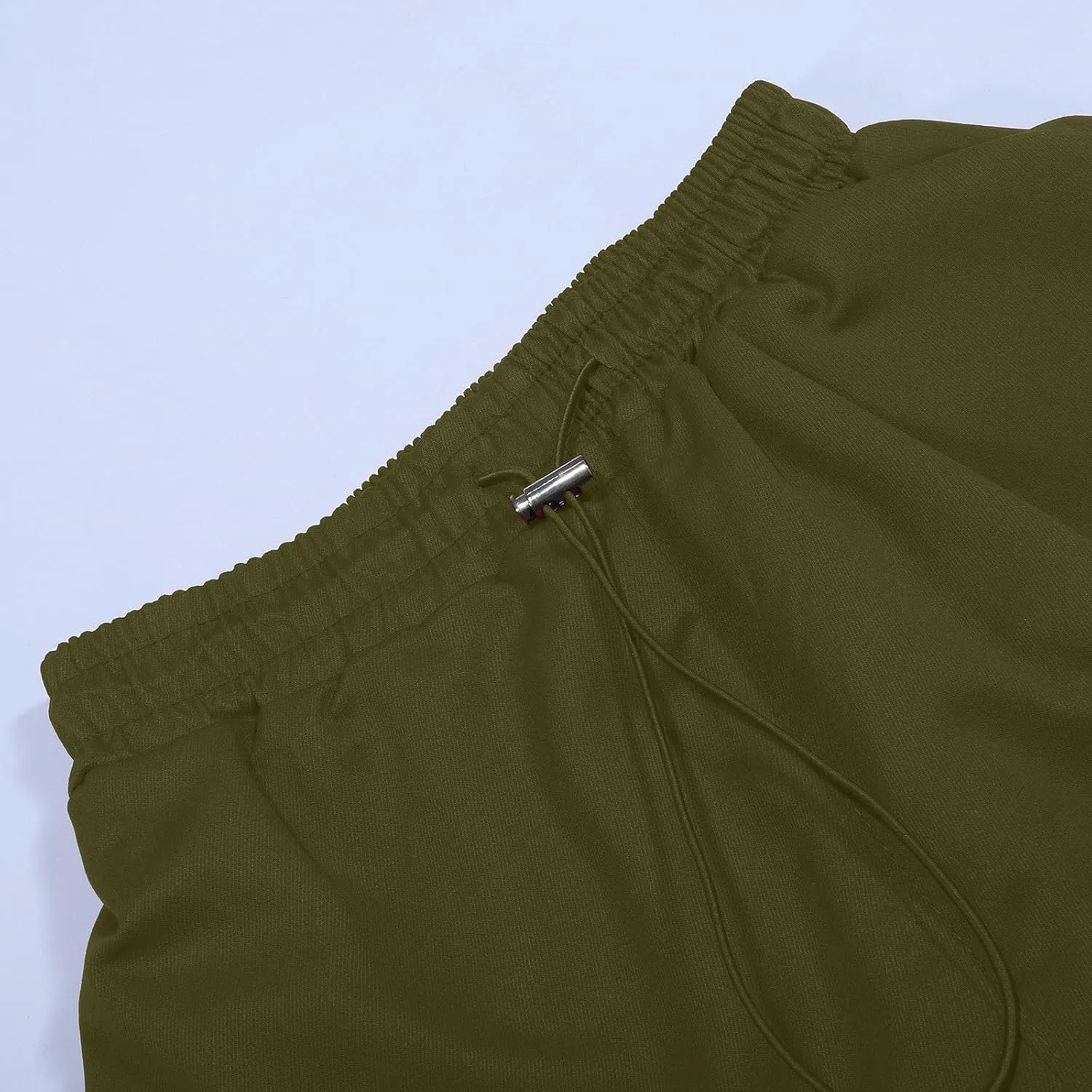 Cargo Pants for Girls Casual High Waisted Drawstring Loose Fit Pants Aesthetic Clothing Teen Girls Jogger Pants 3-14T
