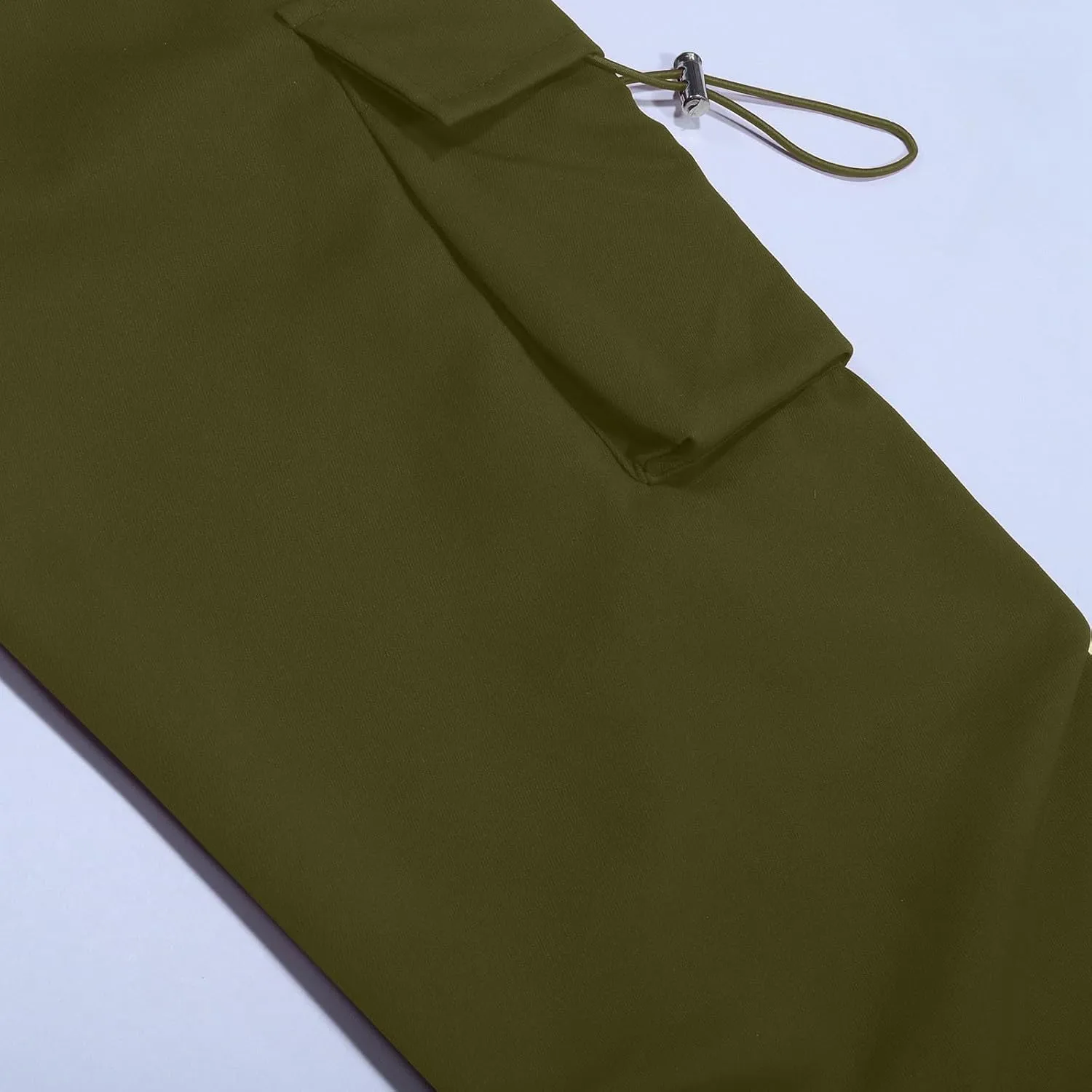 Cargo Pants for Girls Casual High Waisted Drawstring Loose Fit Pants Aesthetic Clothing Teen Girls Jogger Pants 3-14T