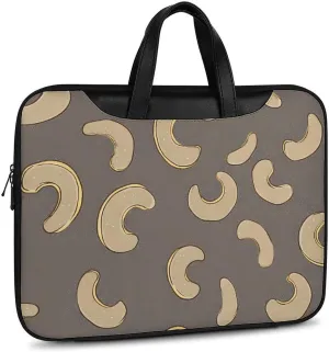 Cashew Nuts Leather Bag Laptop Case Slim Water Resistant Computer Bags with Handle Briefcase for Work