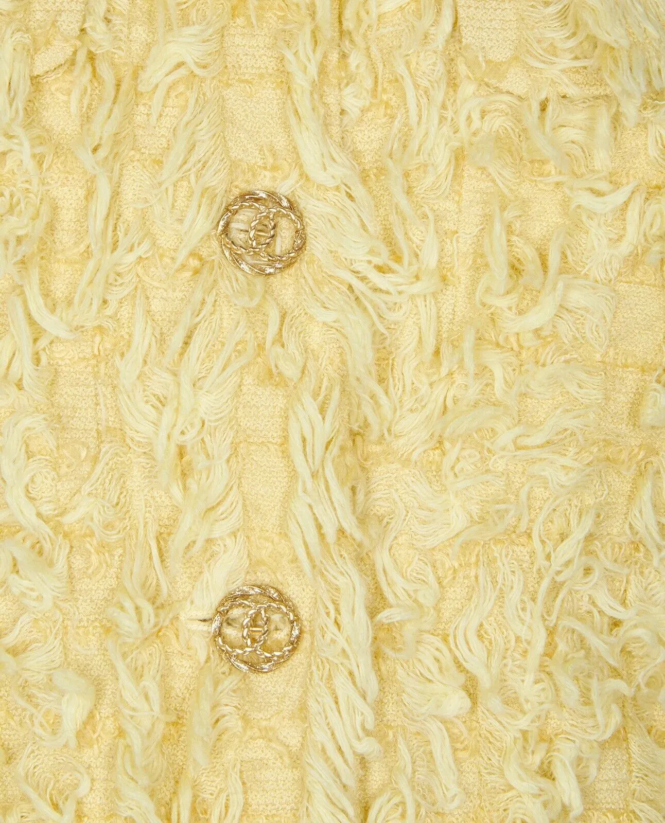Chanel 2021 Collection by Virginie Viard Yellow Blazer Jacket F 38 UK 10 US 6 ladies