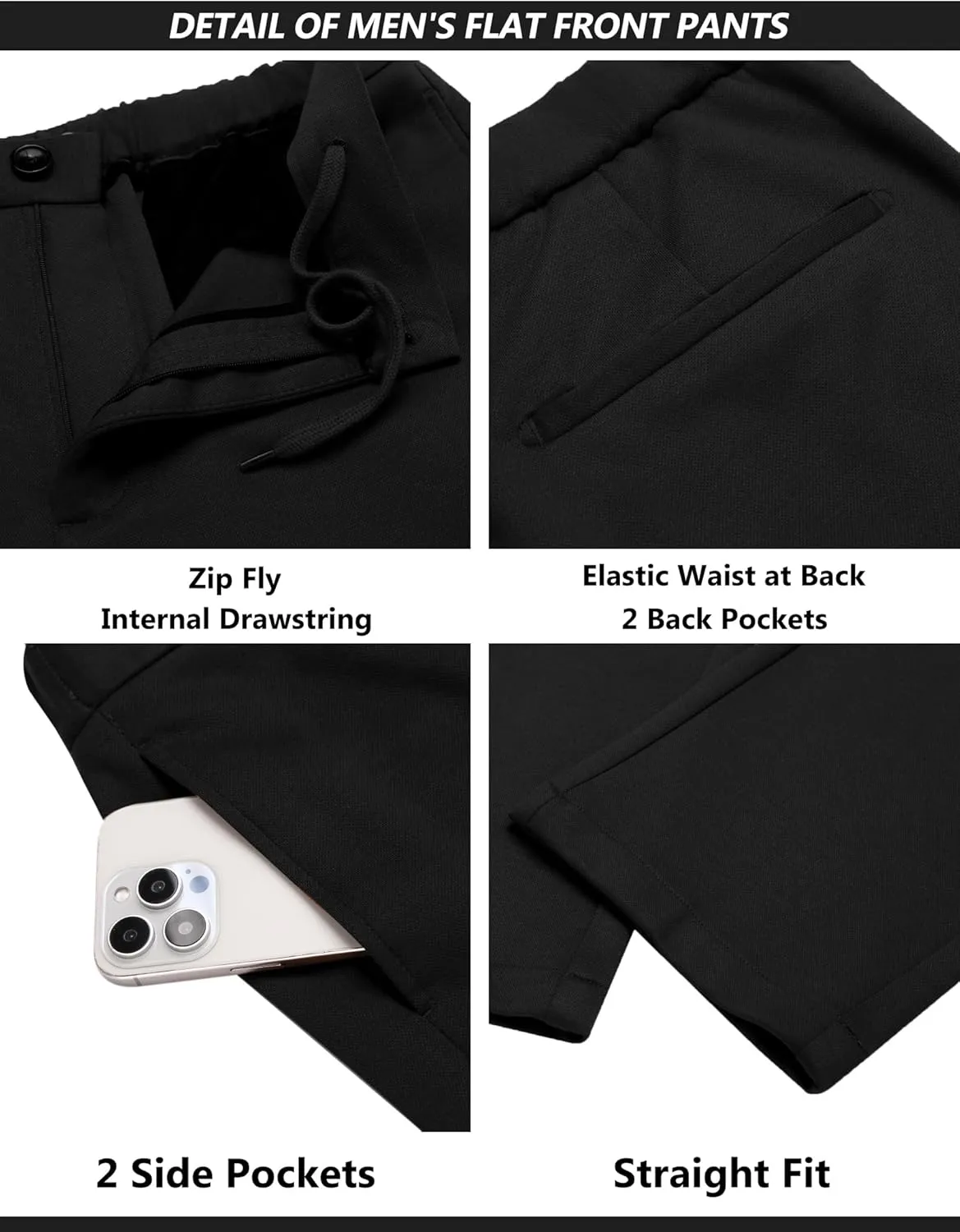 COOFANDY Men's Suits 2 Piece Slim Fit Suit Set 2 Button Lightweight Casual Knit Blazer Suit Jacket Pants