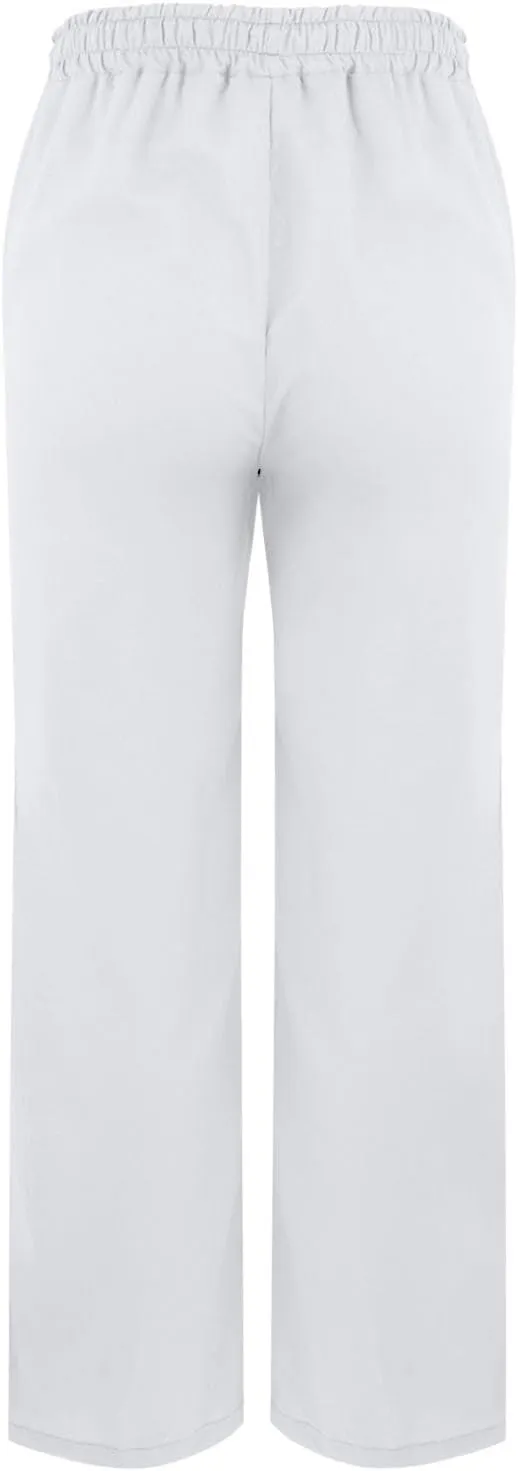 Cropped Linen Pants Women - Womens Summer Pants 2025 Vacation Casual Beach Pants with Pockets Lightweight Lounge Pant