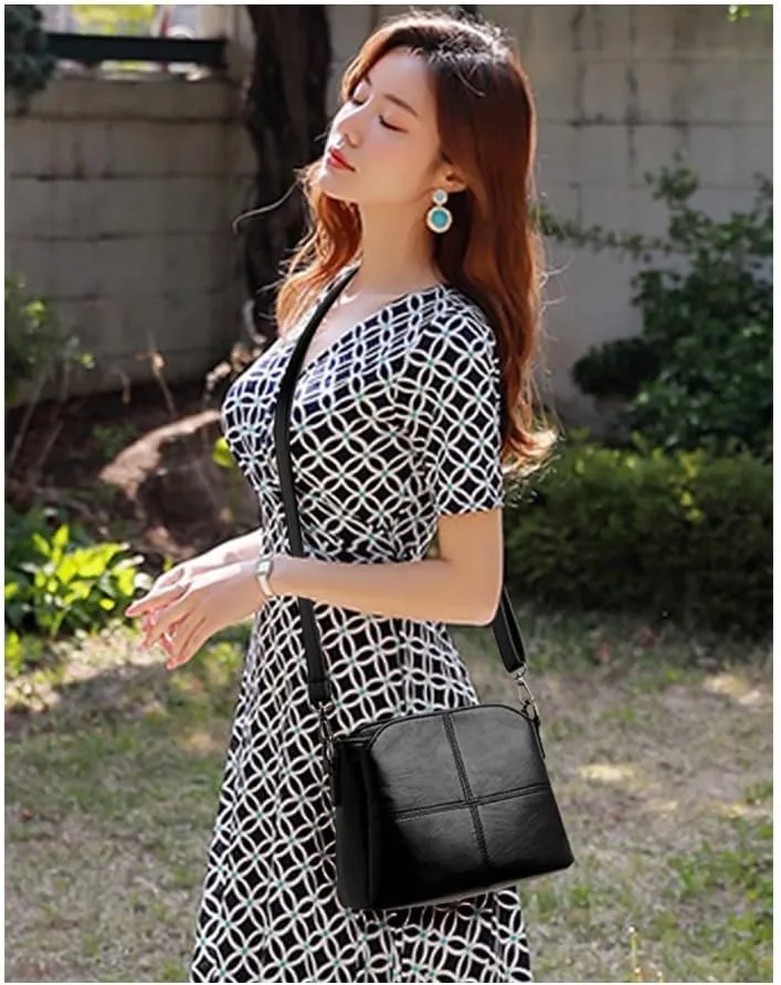 cross-body bag Soft Leather Bucket Pouch