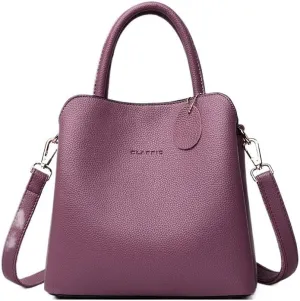 cross-body bag Soft Leather Crossbody Bucket Bag