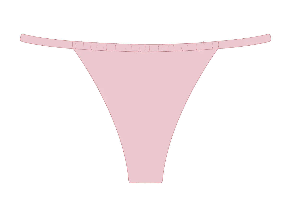 Dirty Pink Adjustable Bottoms