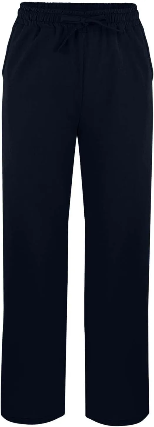 Drawstring Womens Linen Pants with Pockets Cotton Linen Palazzo Trousers for Women Ladies Wide Leg Beach Loose Pants