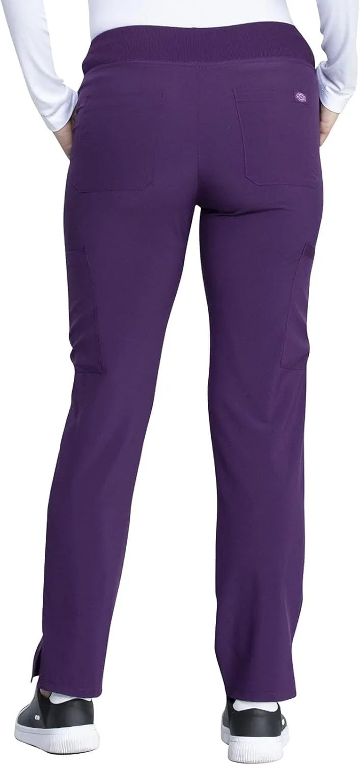 EDS Essentials Scrubs for Women, Yoga-Inspired Pull-On Pant with Four-Way Stretch and Moisture Wicking DK005