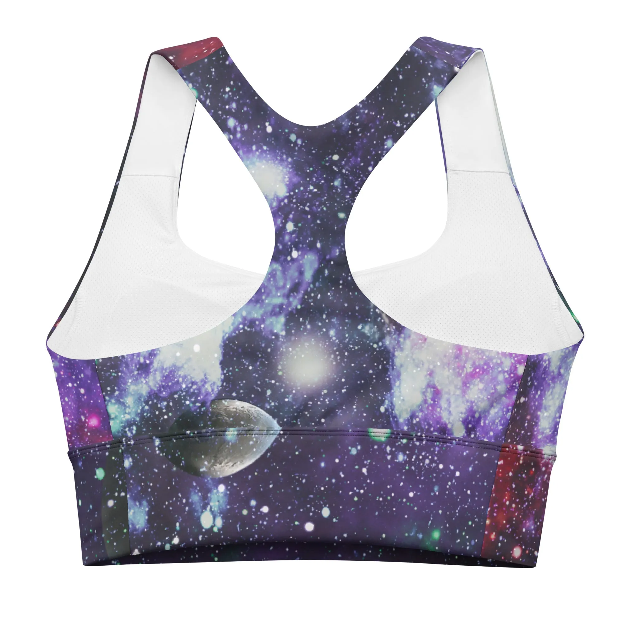 Electric Galaxy Outer Space Sports Bra, lioness-love