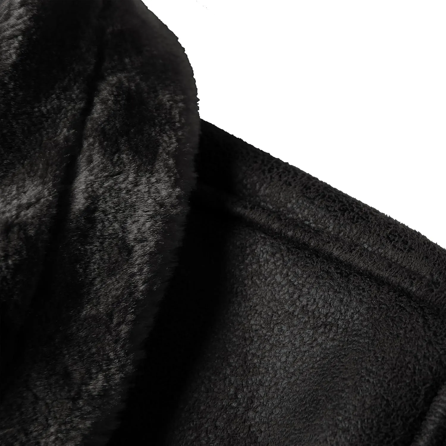 FANARCHER Mens Quilted Jacket Fur Collar Faux Leather Patchwork Bomber Lightweight Outwear with Zipper Pockets