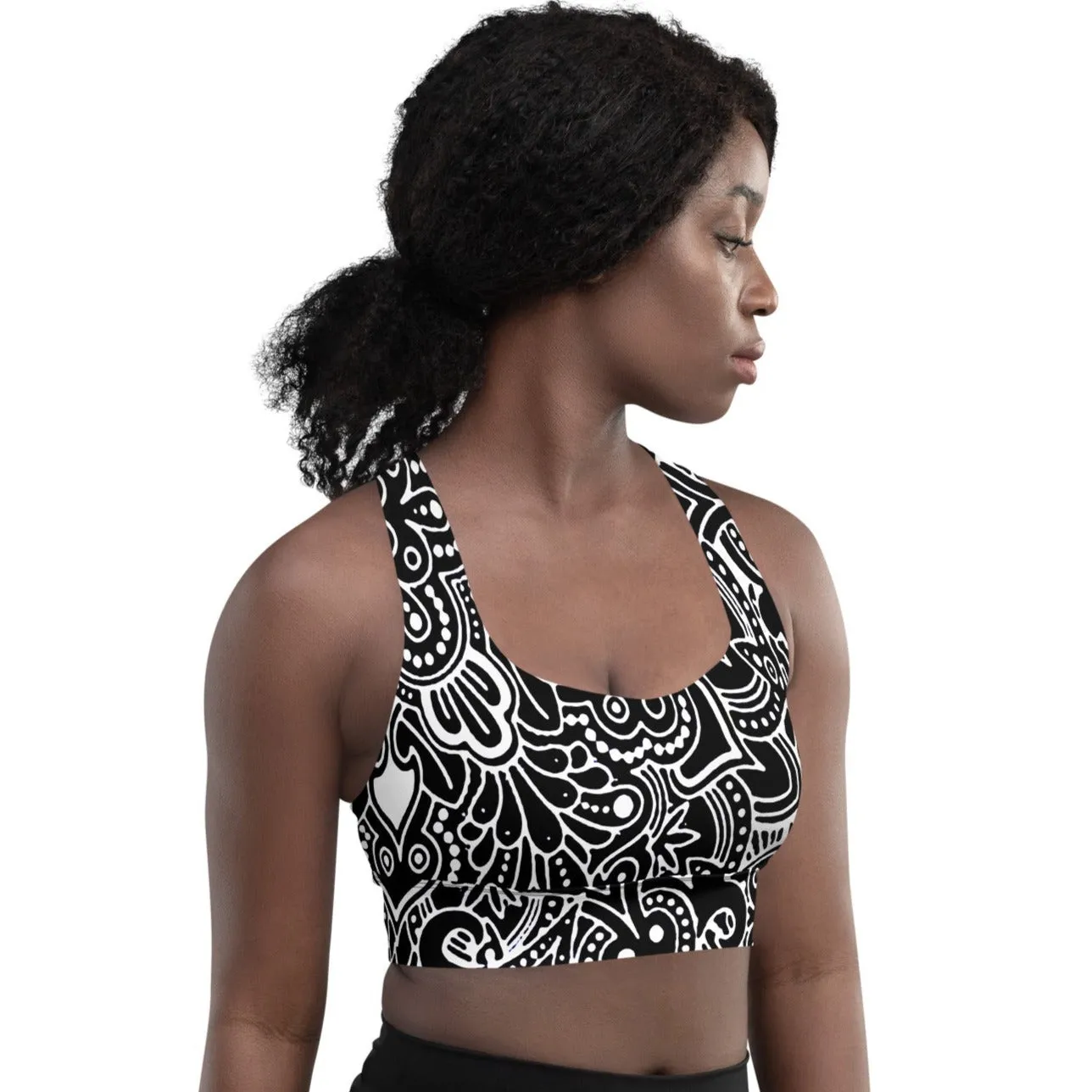 Fashion Printed Yoga Top, lioness-love