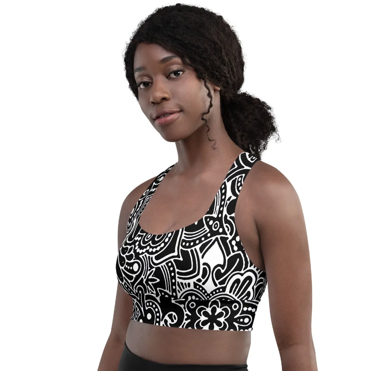 Fashion Printed Yoga Top, lioness-love
