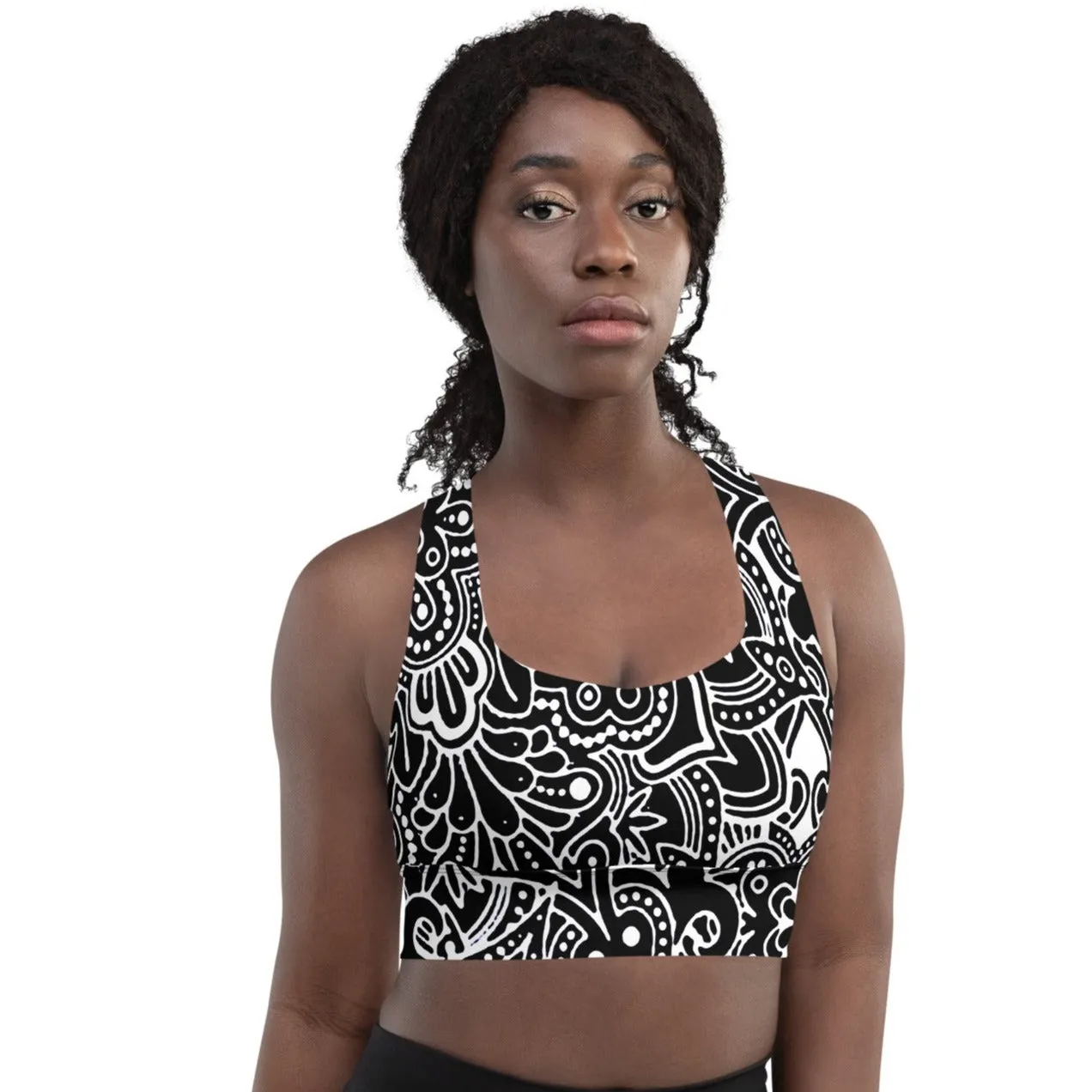 Fashion Printed Yoga Top, lioness-love