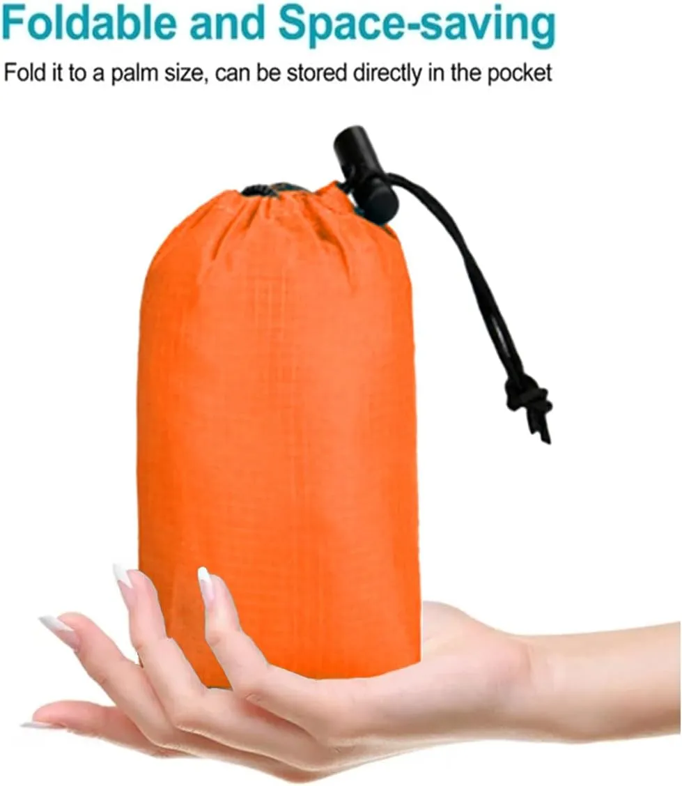 Foldable Backpack,20L Lightweight water-resistant Travel Hiking Backpack for Outdoor Sports Camping Daypack Bag (Orange)