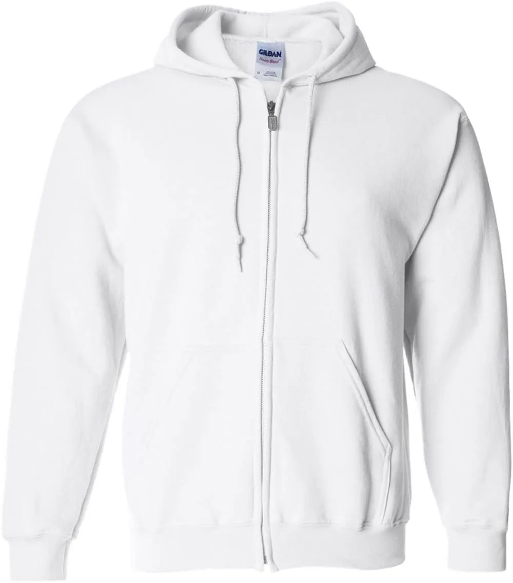 Gildan Men's Full Zip Hooded Sweatshirt