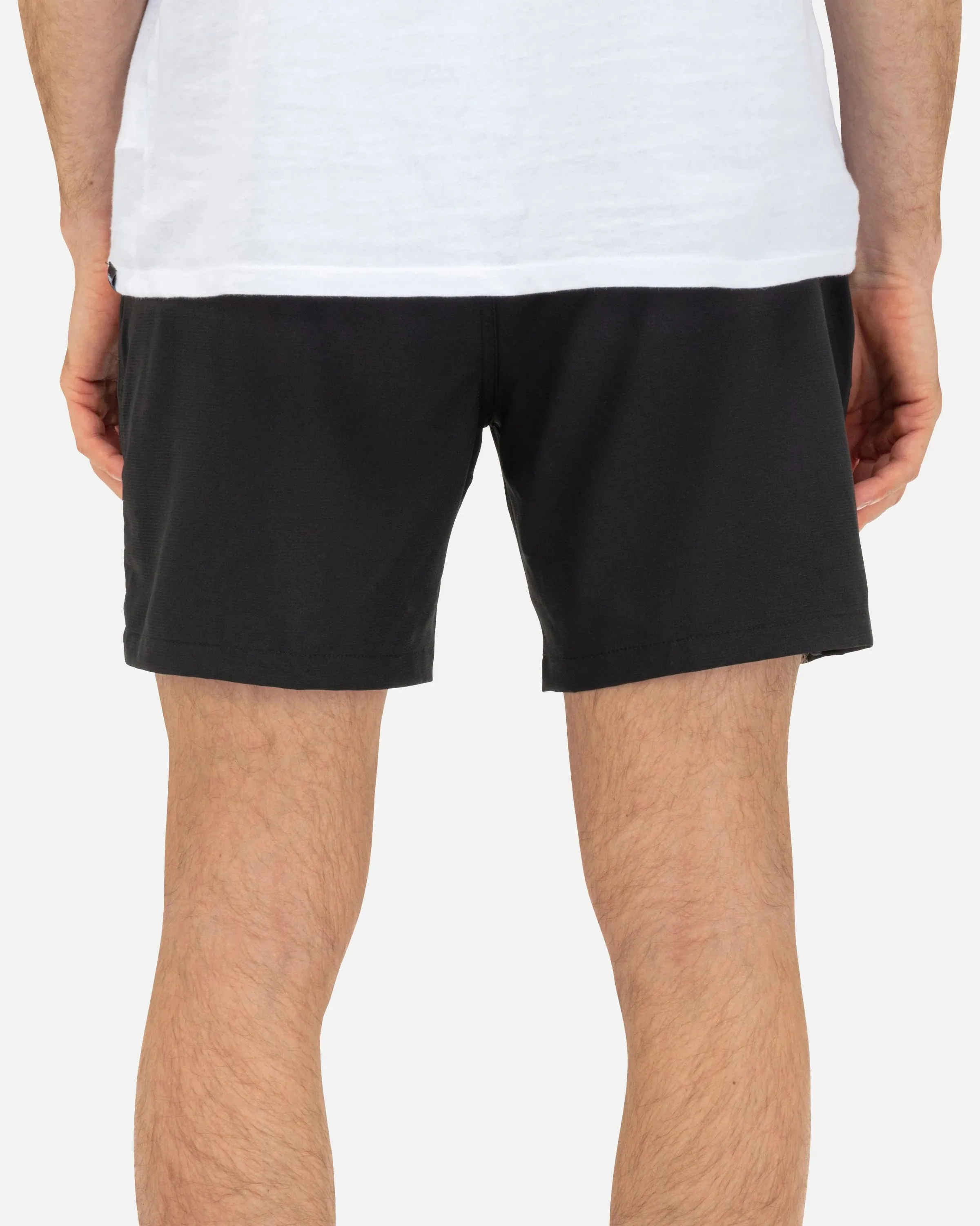 HURLEY H20 DRI TREK 7" ATHLETIC SHORT - BLACK