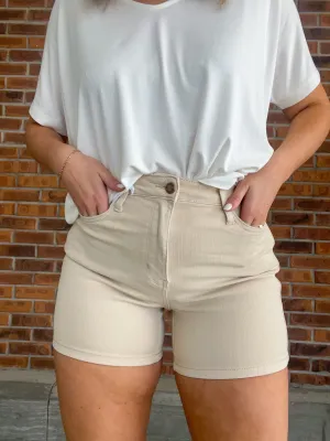 Judy Blue HW Jordan Shorts