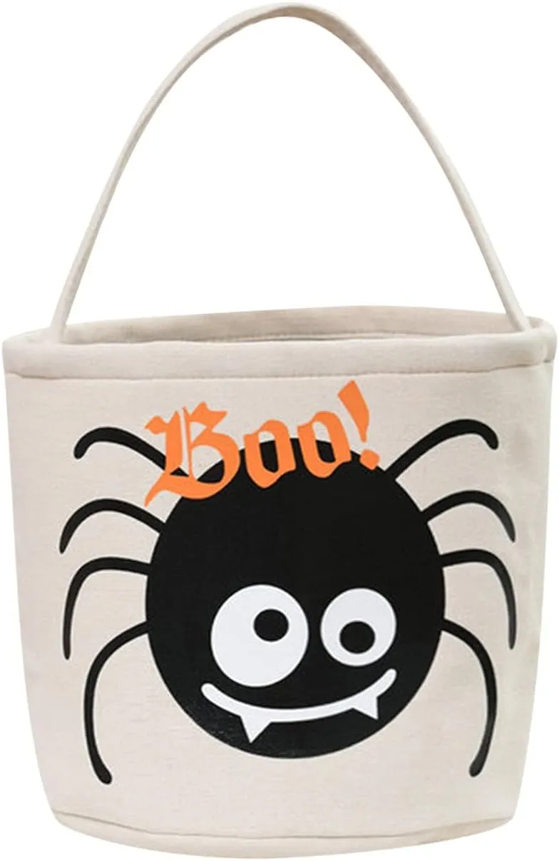 Kids Halloween Candy Girl Boy Basket Trick Bags Candy Or Bucket Baby Care Decoration for Girls