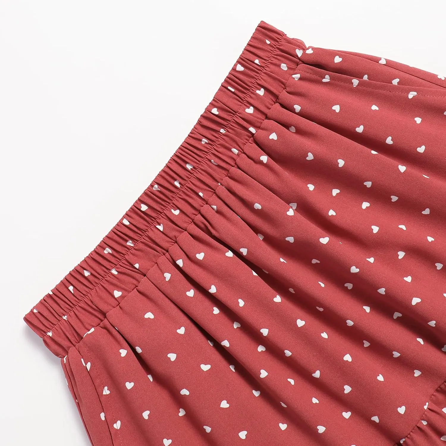Ladies' Elastic Waist Skirt A Casual Pleated Skirt with Pockets in Spring Summer Autumn and Winter