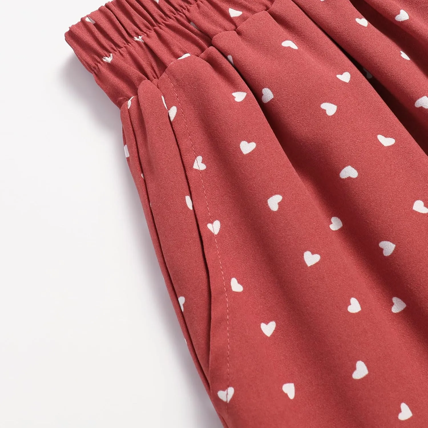 Ladies' Elastic Waist Skirt A Casual Pleated Skirt with Pockets in Spring Summer Autumn and Winter