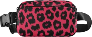 Leopard Dots Fanny Pack Water Resistant, Women Men Waist Pack Sling Bag Purse for Travel Hiking
