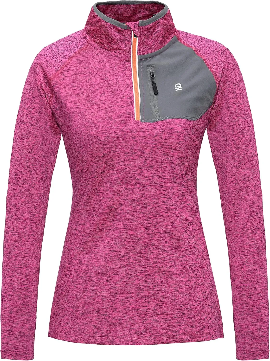 Little Donkey Andy Women's Long Sleeve Running Shirts Workout Gym Sports T-Shirt Quick Dry
