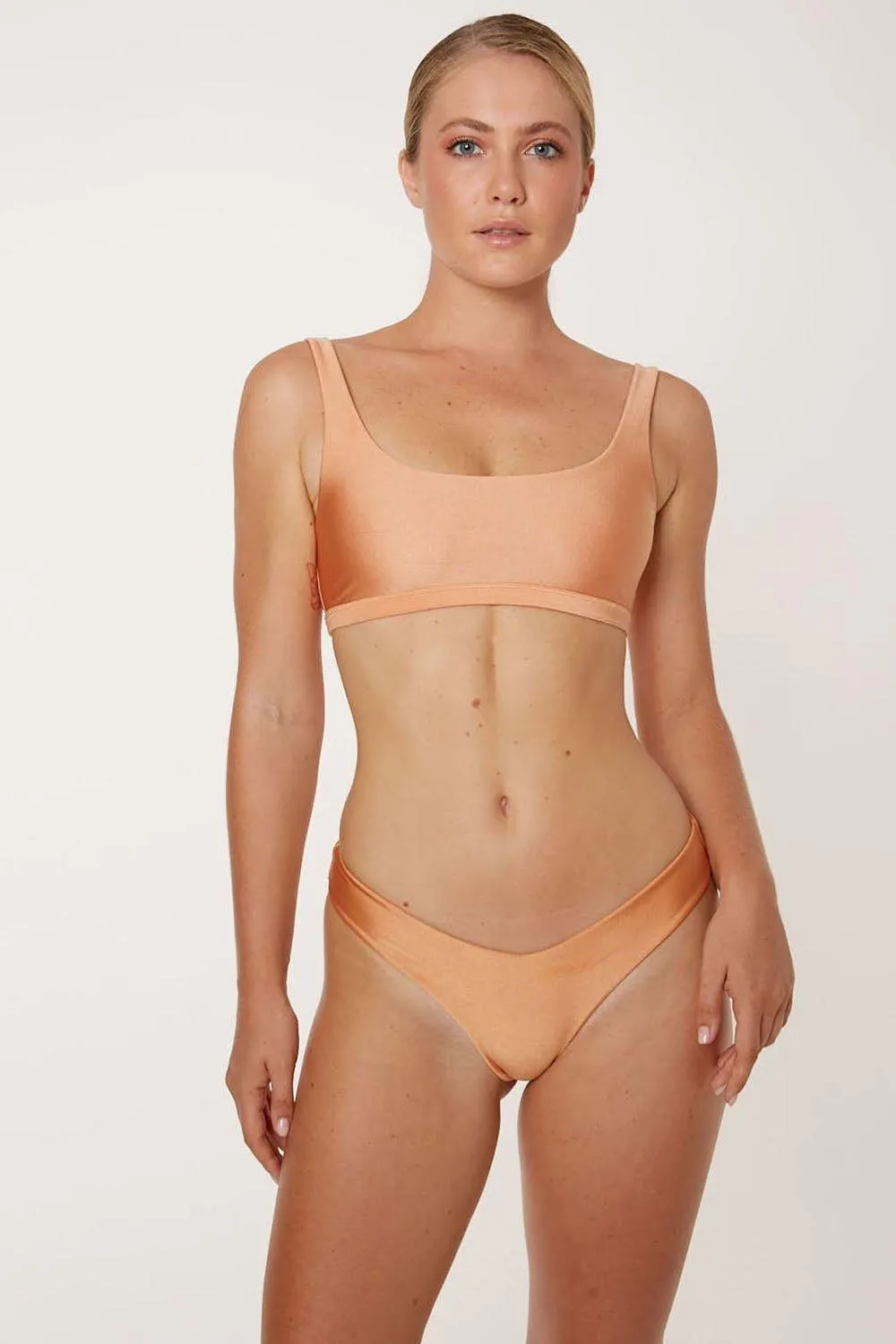 Louisiana Peach Bralette Bikini Top