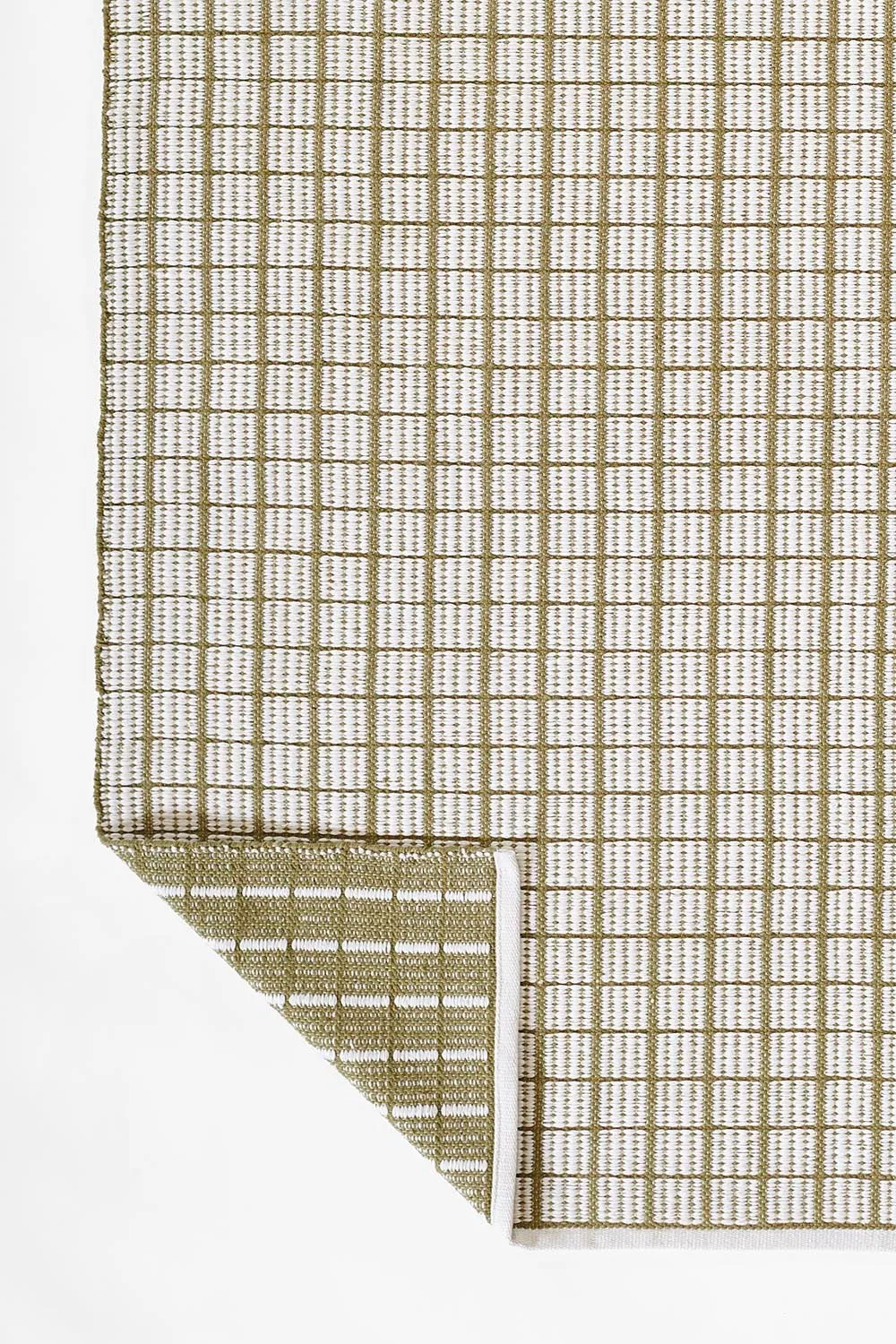 Mallow Green Reversible Rug