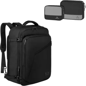 MATEIN Mens Travel Backpack, Lightweight Carry on Backpack, Electronics Organizer 2 Pack, Water Resistant Cable Organizer
